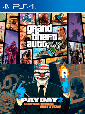 2 JUEGOS EN 1 PAYDAY 2 CRIMEWAVE EDITION mas Max Payne PS4