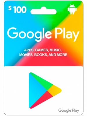 GOOGLE PLAY 100$ USD
